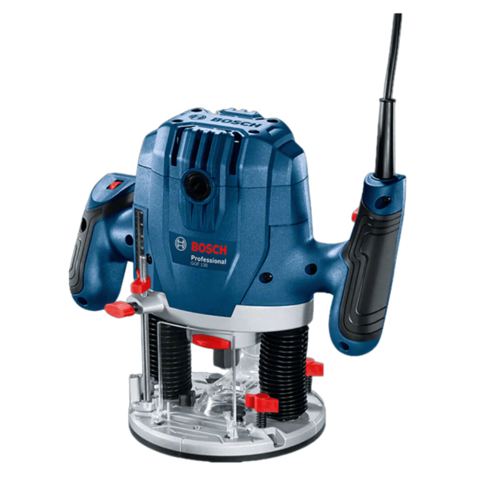 רוטר חשמלי בוש 1,300W קולט בקוטר 1/4" עם וויסות מהירות דגם:GOF 130 - K.B.V