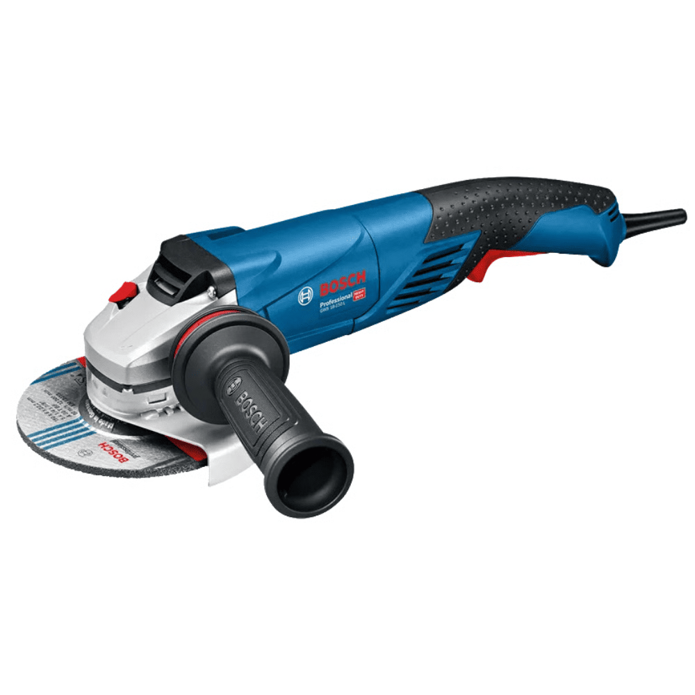 משחזת זווית 6" בוש 1800W לעבודה ממושכת עם מפסק הדלקה תחתון דגם: GWS 18-150 L - K.B.V