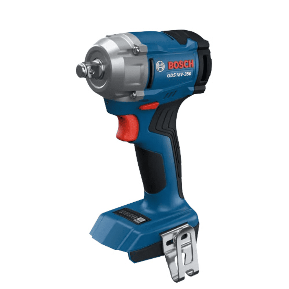 מפתח רטיטה בוש 18 V הינע 1/2 מומנט 560 NM - גוף בלבד דגם: GDS 18V-350 - K.B.V