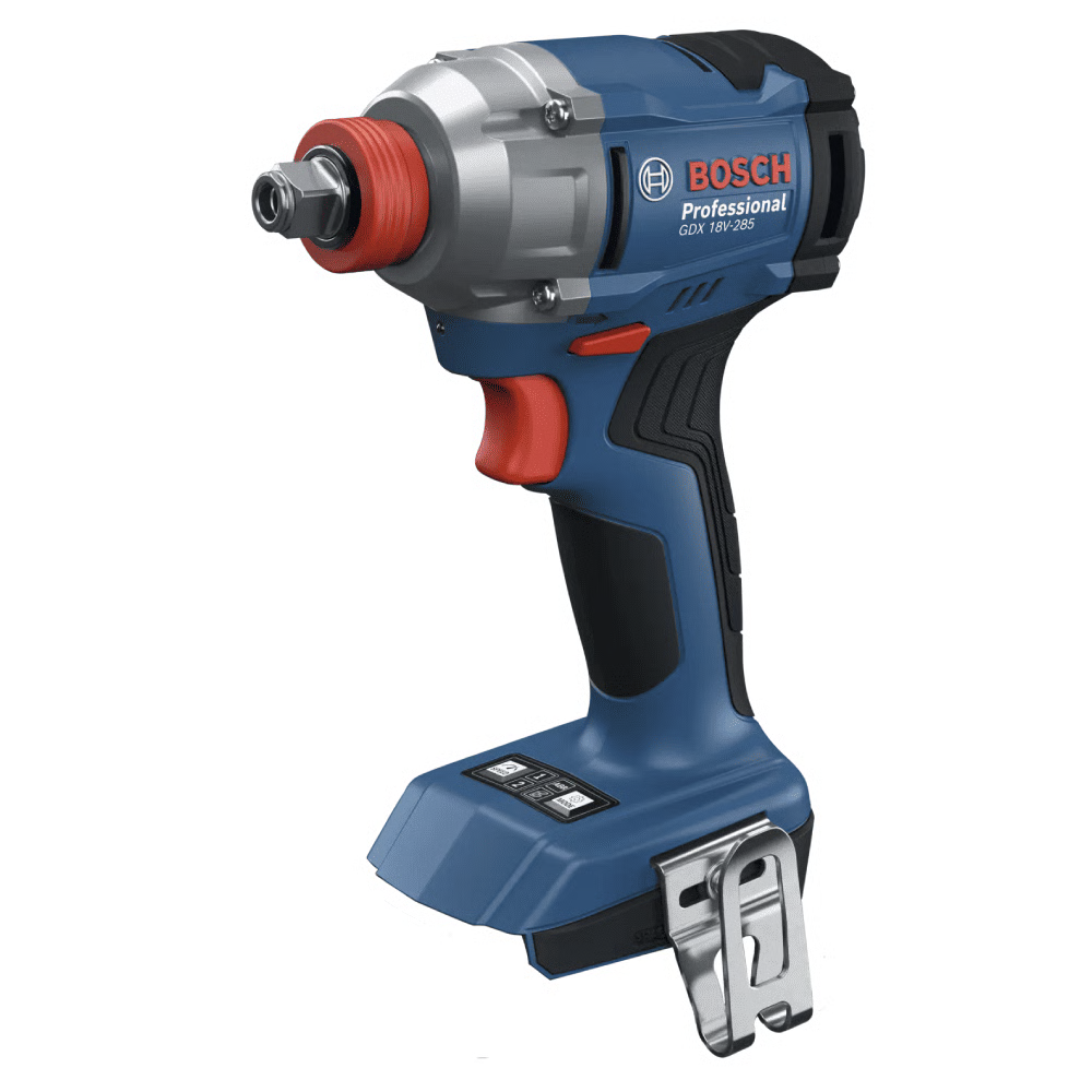 מברגת אימפקט בוש 18 V בראשלס 285 NM עם הינע 1/2 ו-1/4 -גוף בלבד דגם: GDX 18V-285