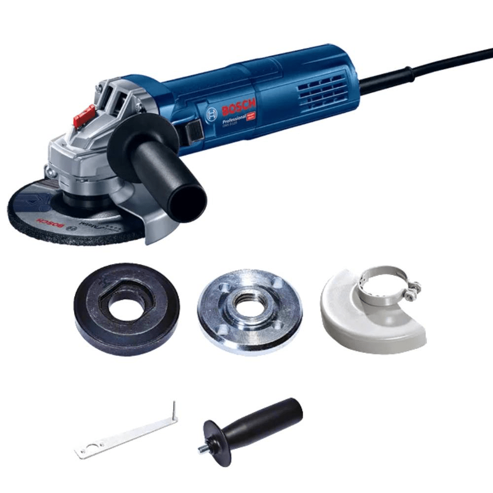 משחזת חשמלית "5 (125 מ"מ) הספק 900W הדלקה קבועה BOSCH GWS 9-125 - K.B.V