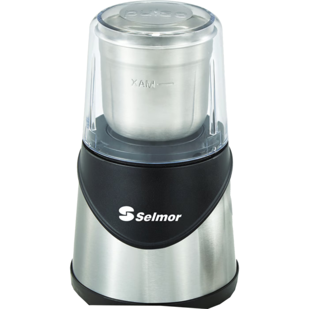 מטחנת תבלינים וקפה מנירוסטה Selmor SE-919 - אחריות ע"י - יבואן הרשמי