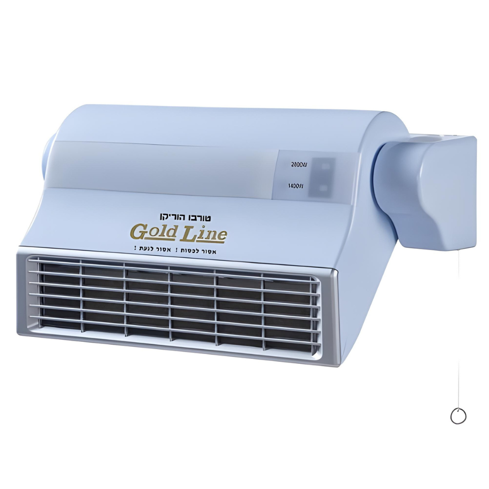 מפזר חום לאמבטיה טורבו הוריקן קלאסיק GOLD LINE מדגם ATL-138C גולד ליין