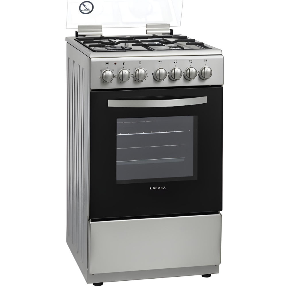  תנור משולב כיריים Lacasa LCV50IX נירוסטה 50 ס"מ - יבואן רשמי