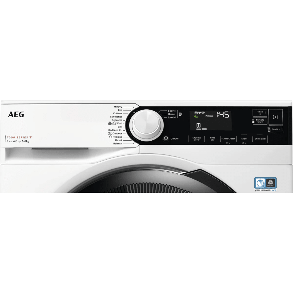מייבש כביסה 8 ק"ג דגם AEG T7384OBCM - K.B.V