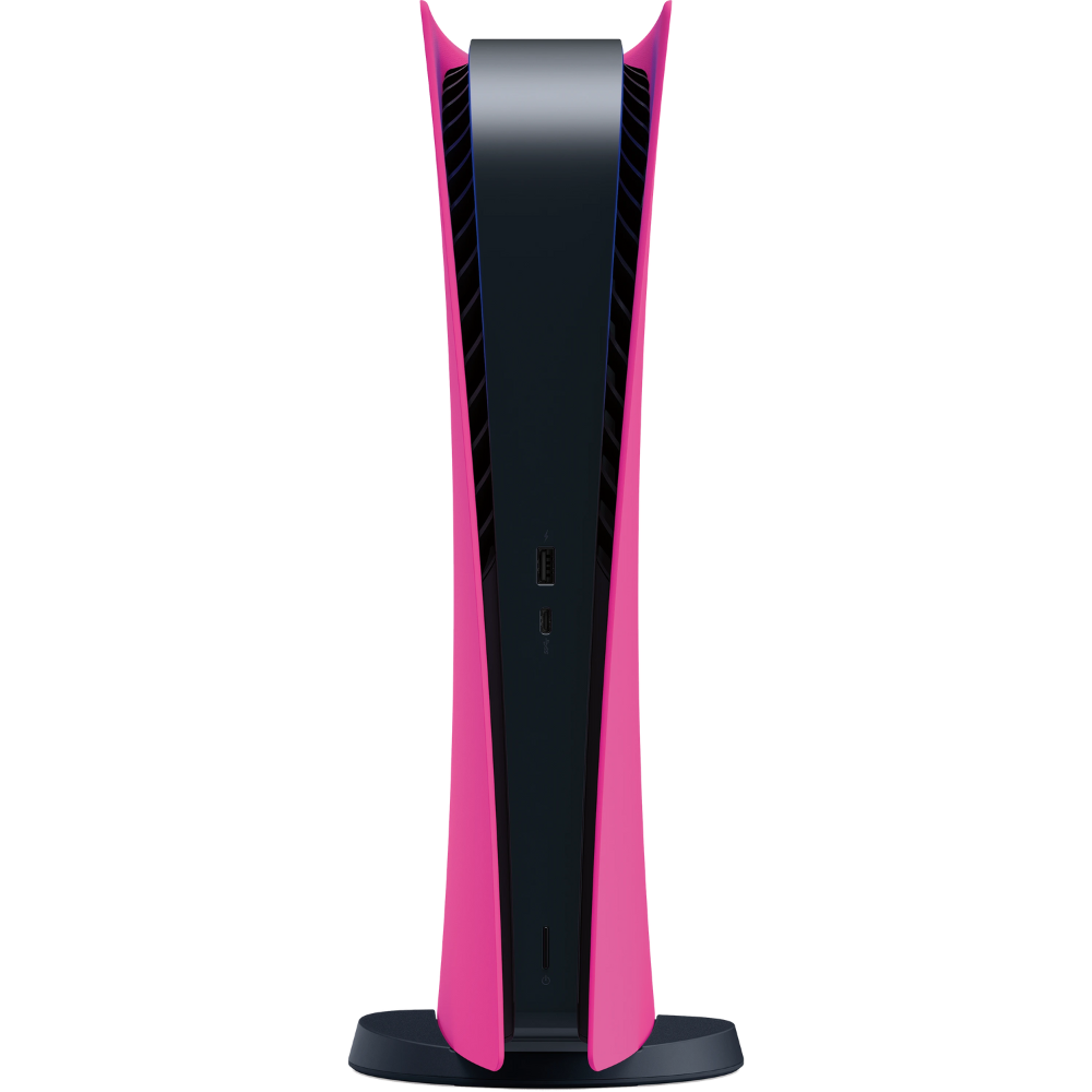 כיסוי צבעוני רשמי לקונסולת Sony Playstation 5 Digital Edition - צבע ורוד נובה שנה אחריות ע"י - יבואן הרשמי