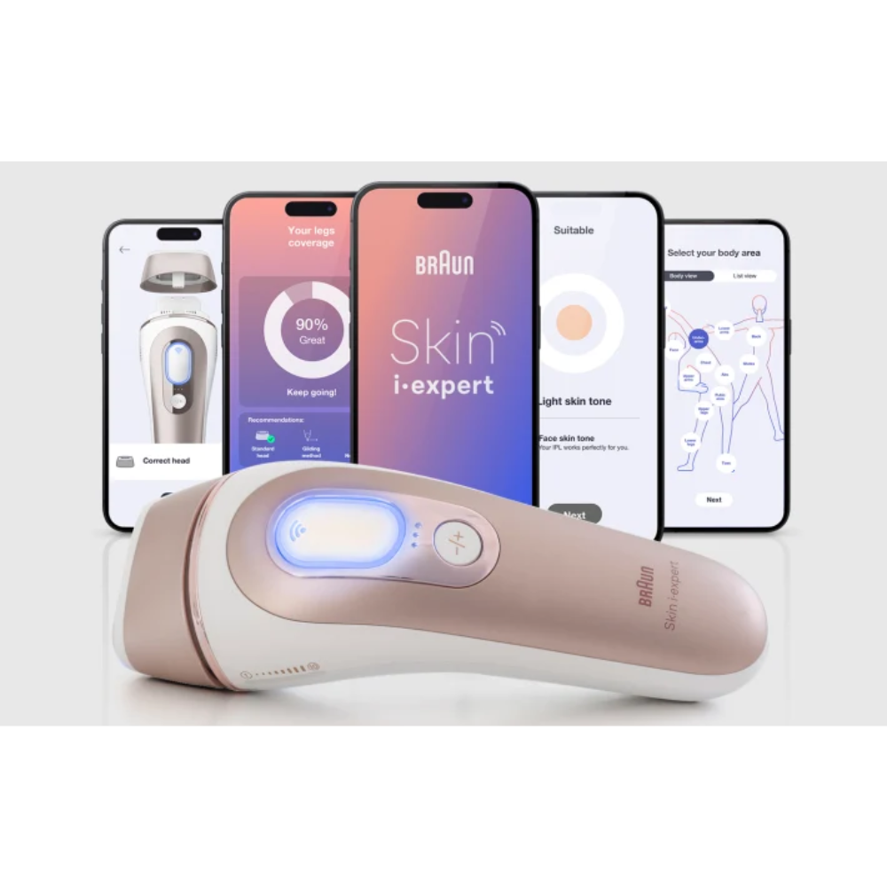 מסיר שיער לצמיתות Braun PL7257 IPL Skin i·expert - שנה אחריות