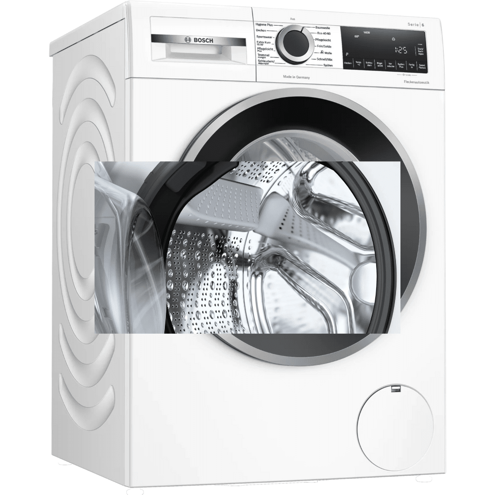 מכונת כביסה פתח חזית 9 ק"ג Bosch WGG244120 במהירות 1,400 סל"ד תוצרת גרמניה - צבע לבן - K.B.V