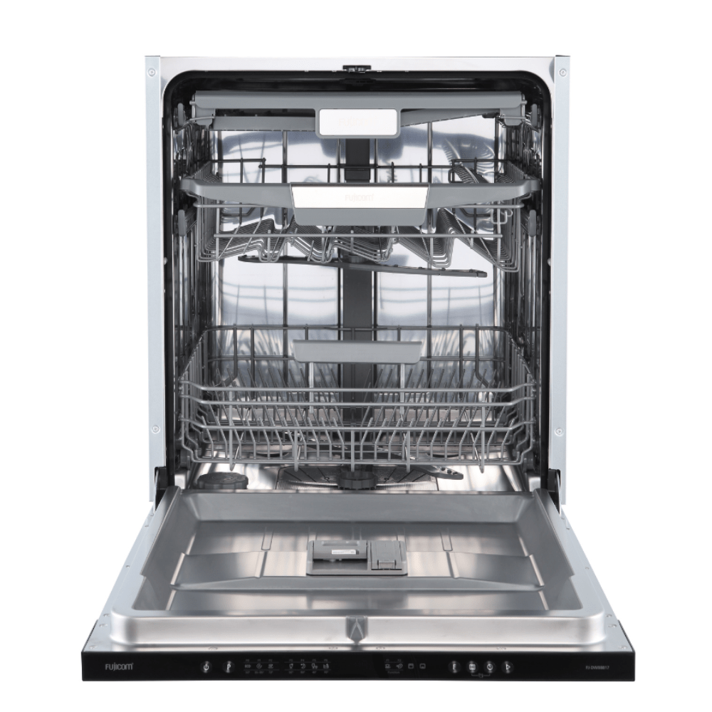 מדיח כלים רחב אינטגרלי מלא 60 ס''מ Fujicom FJ-DWB8817 - K.B.V
