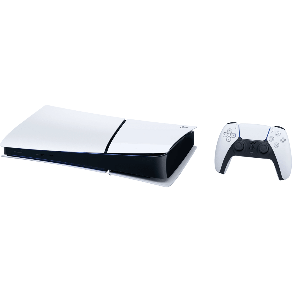 קונסולה Sony PlayStation 5 Slim 1TB Digital Edition - צבע לבן - K.B.V
