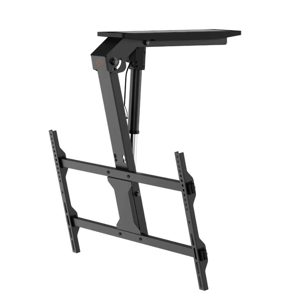 זרוע תקרה חשמלית חכמה עם בוכנה למסכים בגודל עד 86″ Lumi Legend / Brateck PLB-M0748 - יבואן רשמי