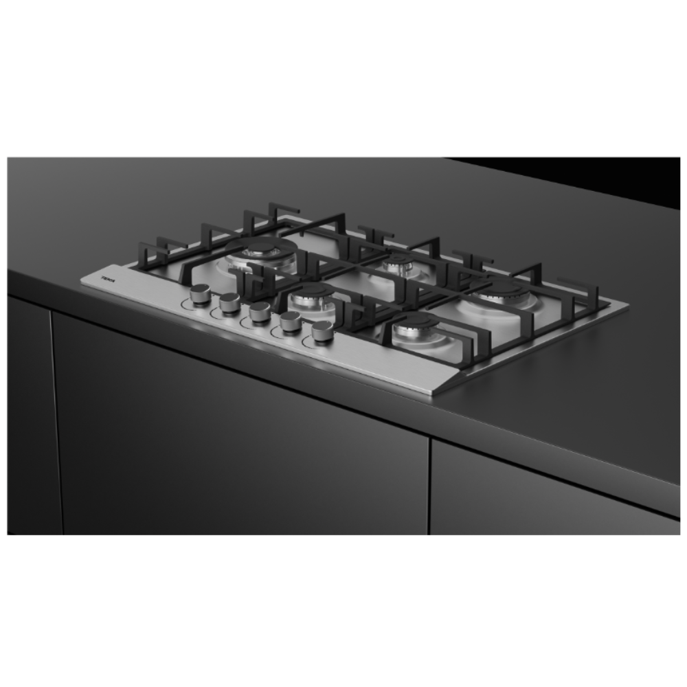 כיריים גז 5 להבות 75 ס”מ Teka תקה GSC-75320 נירוסטה - יבואן רשמי