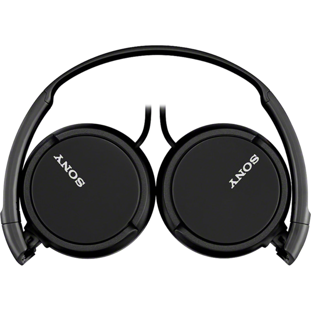 אוזניות חוטיות Sony MDR-ZX110 - צבע שחור שנתיים אחריות ע"י - יבואן הרשמי