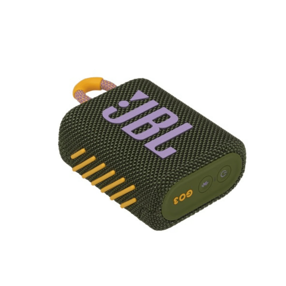 רמקול אלחוטי דגם JBL GO 3 - צבע ירוק - K.B.V