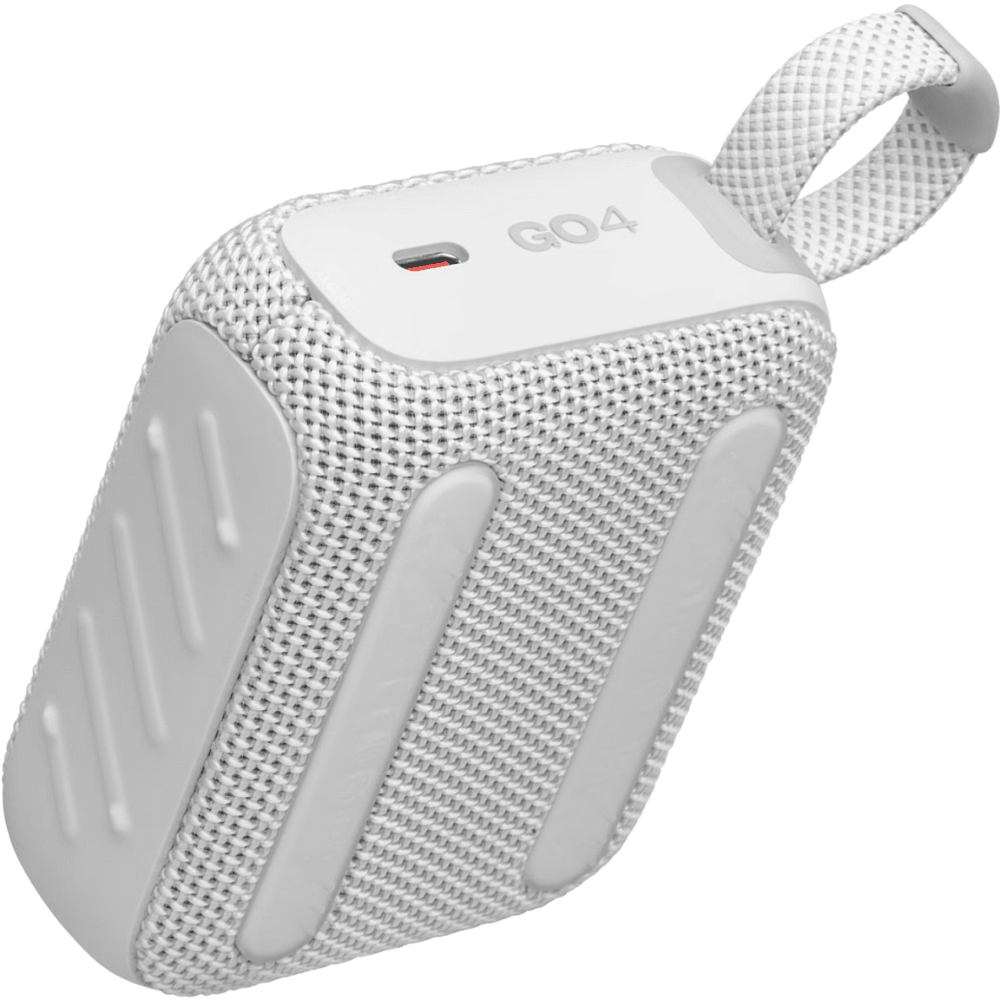 רמקול אלחוטי JBL GO 4 IP67 4.2W - צבע לבן - K.B.V