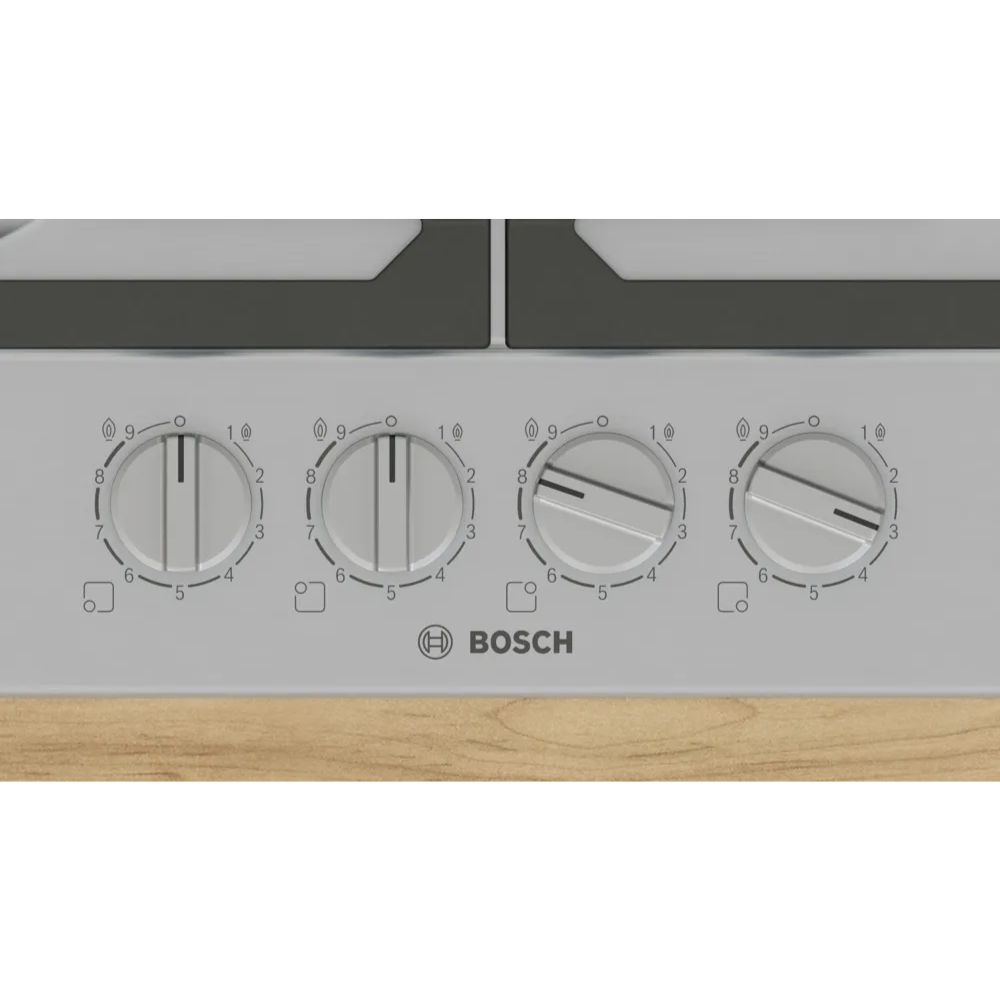 כיריים גז Bosch דגם PCH6A5I90Y נירוסטה בוש - יבואן רשמי