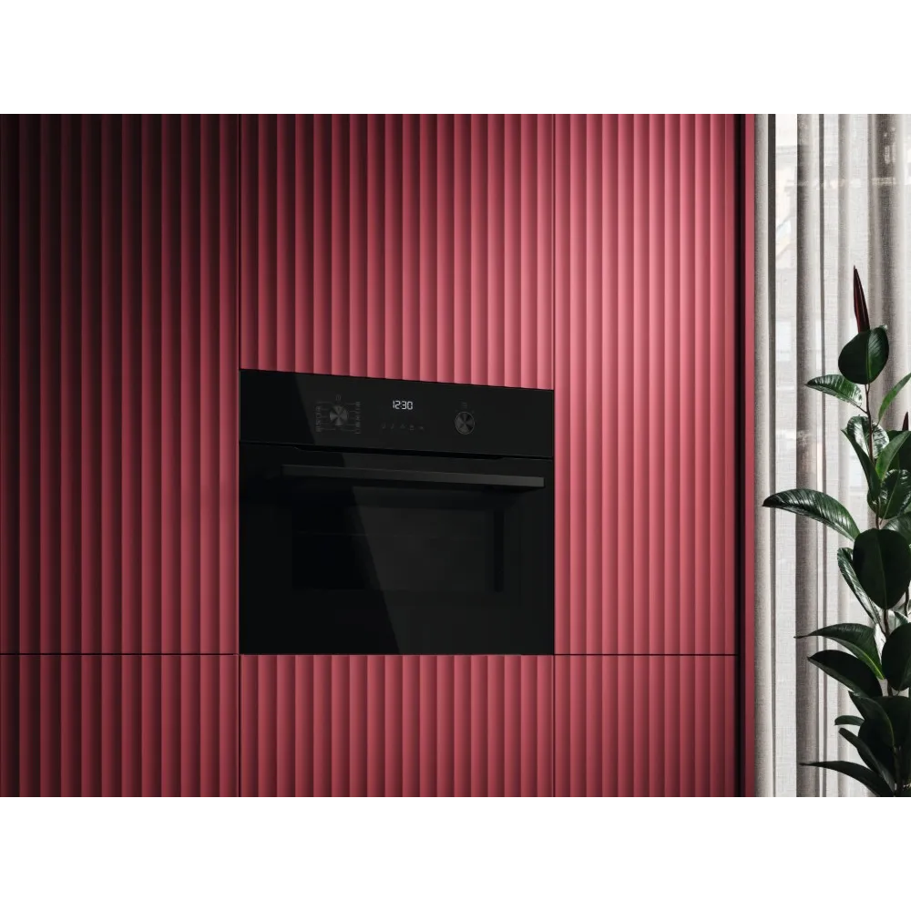 מיקרוגל בנוי אינוורטר משולב גריל 46 ליטר דגם AEG ACM51401B זכוכית שחורה - יבואן רשמי