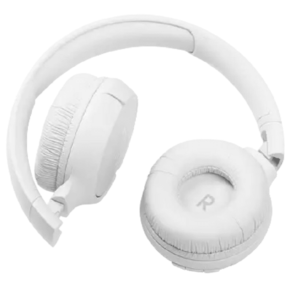 אוזניות קשת אלחוטיות JBL Tune T510BT - צבע לבן - K.B.V