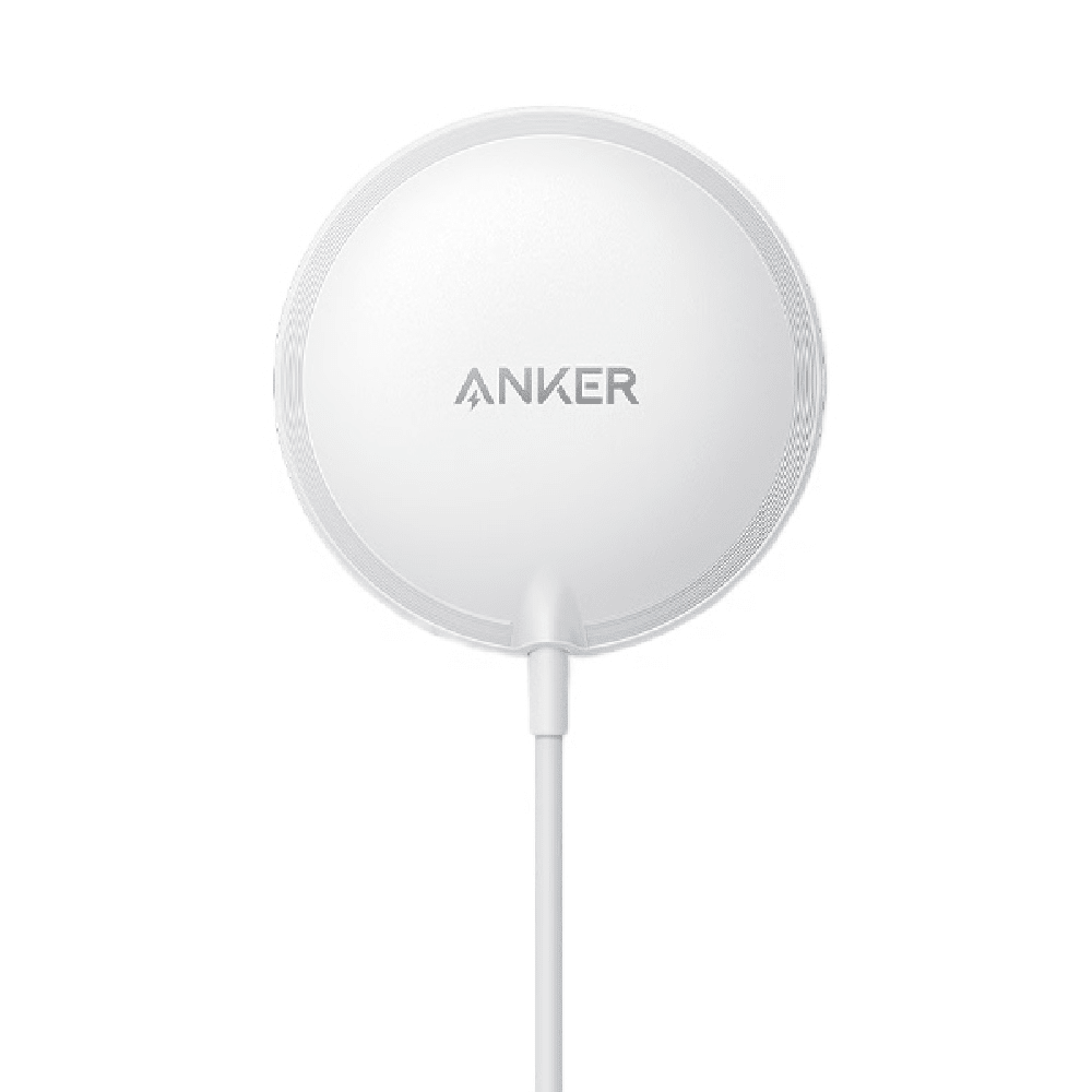 מטען אלחוטי Anker PowerWave Magnetic Pad - צבע לבן - K.B.V