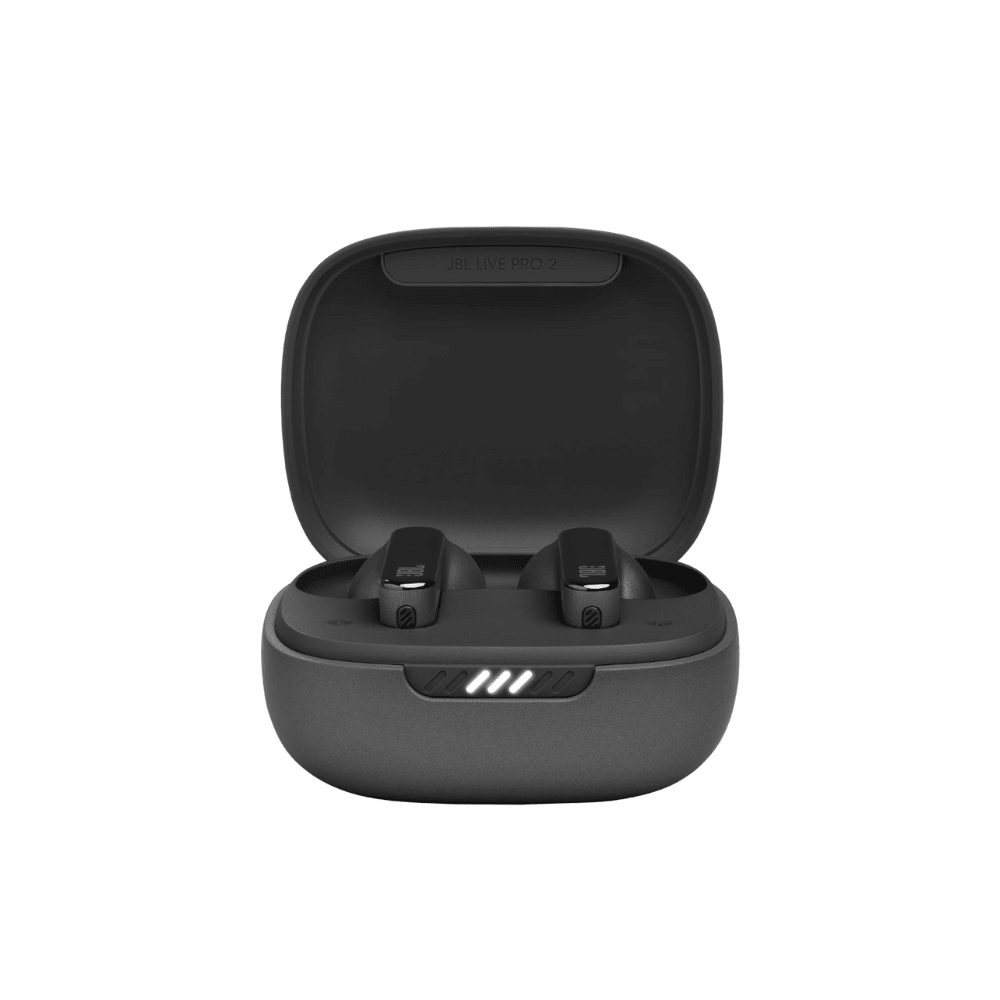 אוזניות אלחוטיות עם סינון רעשים אקטיבי JBL Live Pro 2 TWS - צבע שחור - K.B.V