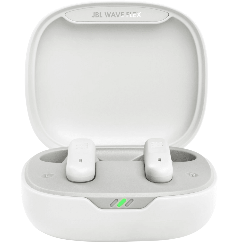 אוזניות אלחוטיות JBL Wave Flex TWS IP54 - צבע לבן - K.B.V