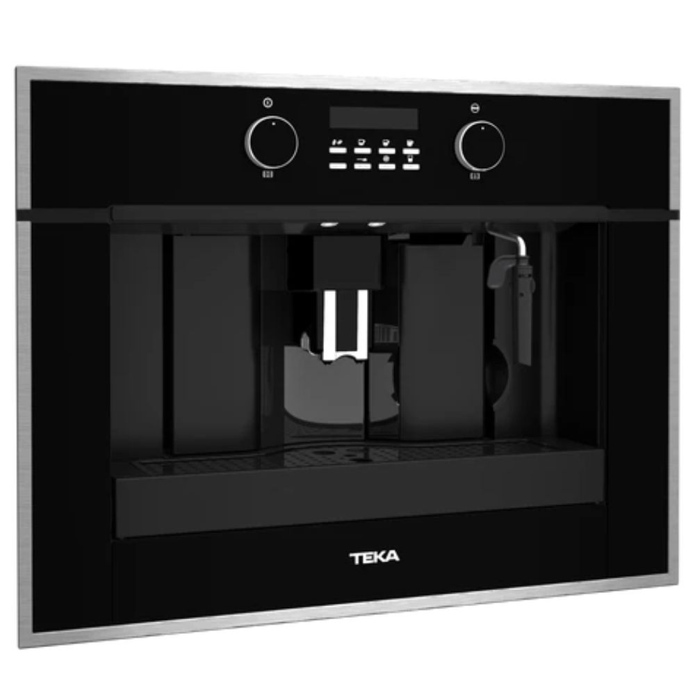 מכונת קפה מובנית עם תוכניות אוטומטיות 13 דרגות טחינה CLC 855 GM BK-SS TEKA - יבואן רשמי