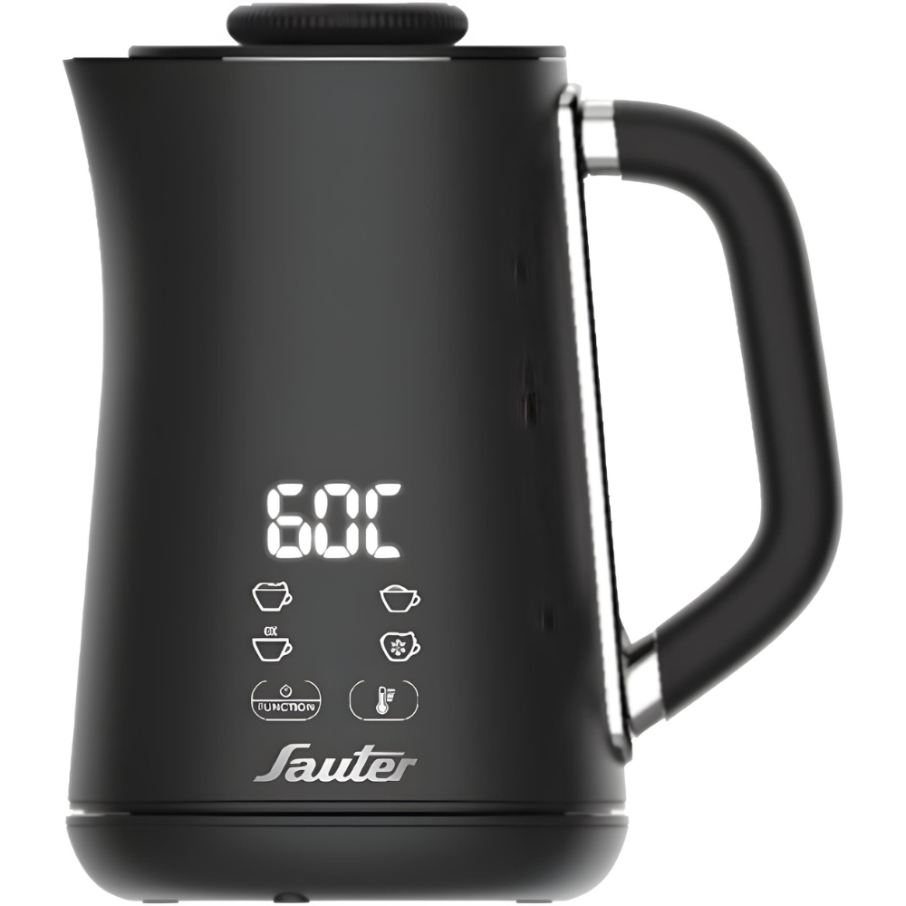 מקציף חלב דיגיטלי Sauter SMF600 - צבע שחור אחריות ע"י - יבואן הרשמי