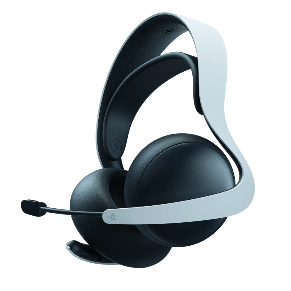 אוזניות גיימינג אלחוטיות Sony Pulse Elite - צבע לבן שנה אחריות ע"י - יבואן הרשמי