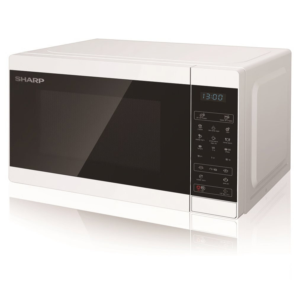 מיקרוגל 25 ליטר משולב גריל לבן שארפ דגם SHARP R709ZW - יבואן רשמי