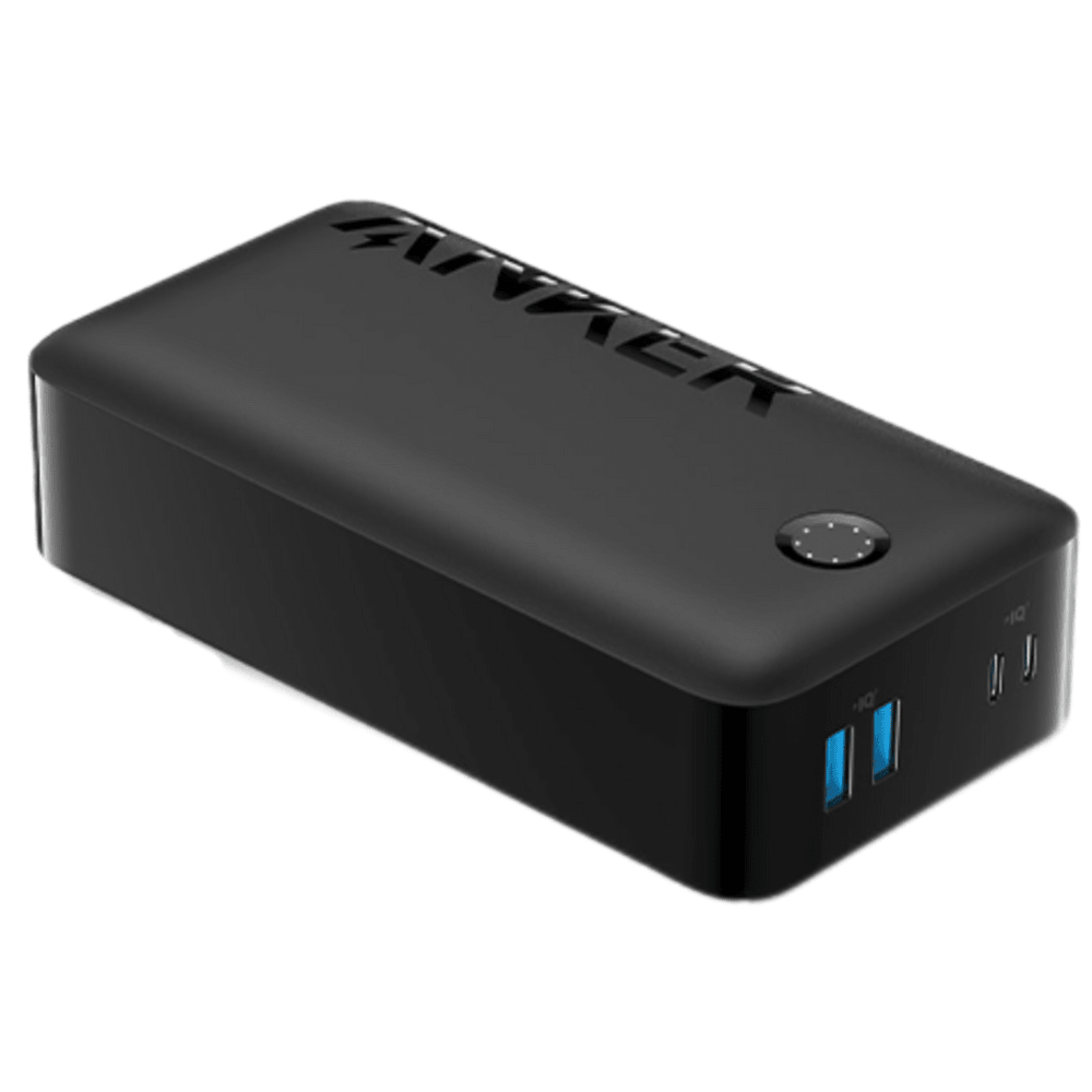 סוללת גיבוי Anker PowerCore 40,000mAh USB-C - צבע שחור - K.B.V