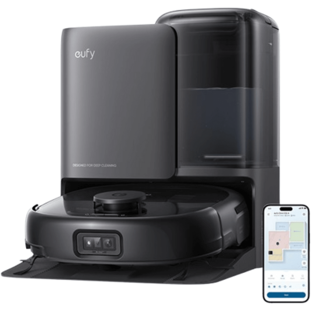 שואב אבק רובוטי 2 ב-1 Anker Eufy E25 Omni - צבע שחור - K.B.V