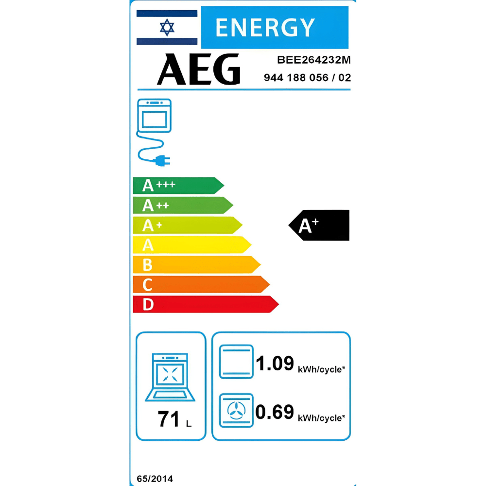 תנור רב תכליתי דגם AEG BEE264232M - K.B.V