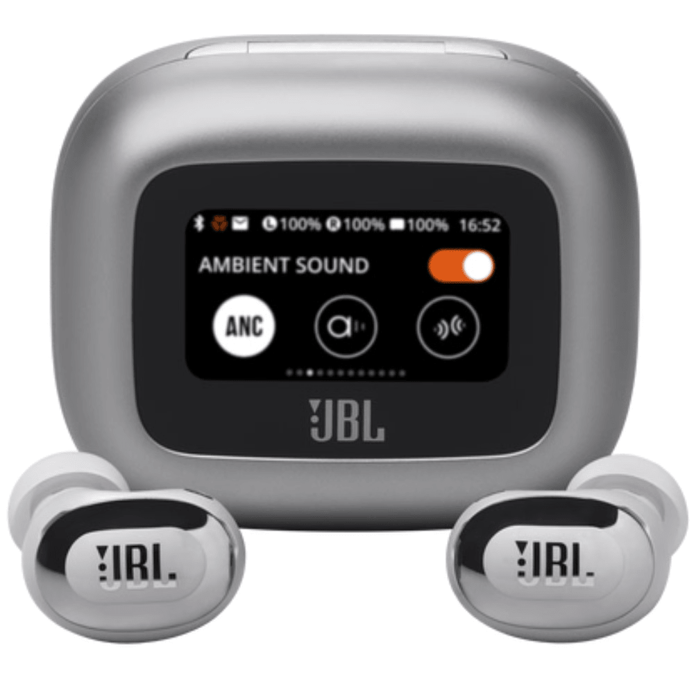 אוזניות אלחוטיות JBL Live Buds 3 - צבע כסוף - K.B.V
