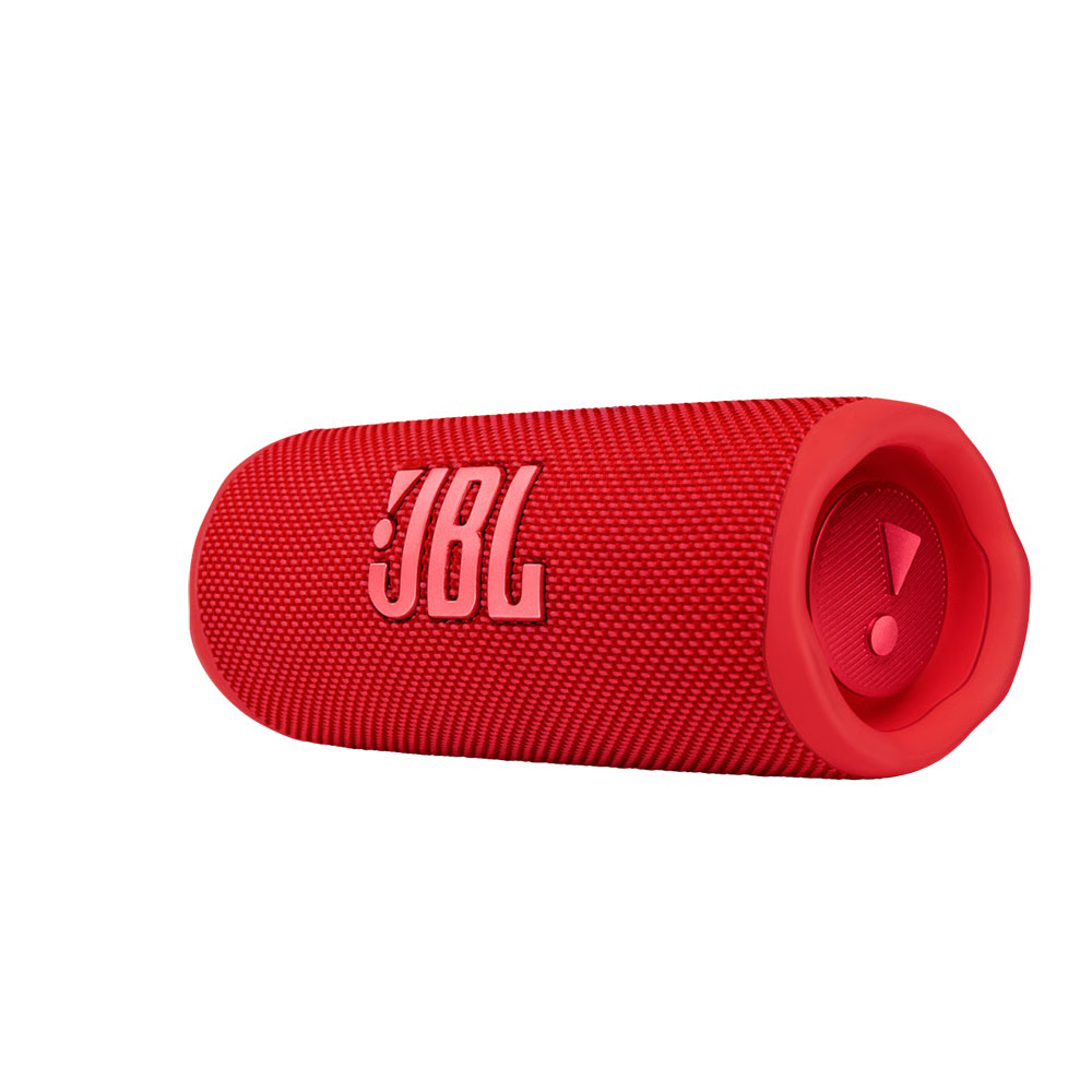 רמקול נייד אלחוטי JBL Flip 6 - צבע אדום שנה אחריות ע"י - יבואן הרשמי