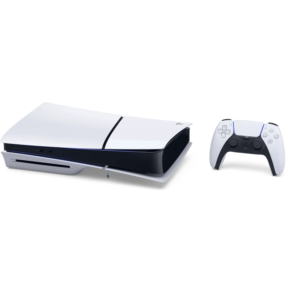 קונסולה Sony PS5 PlayStation 5 Slim 1TB Blu-Ray Edition - צבע לבן - K.B.V