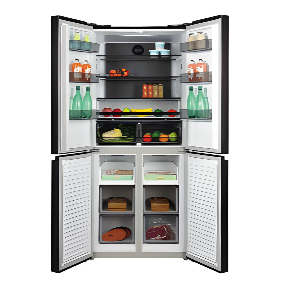 מקרר 4 דלתות General ג’נרל GE470BIX נירוסטה מושחרת - יבואן רשמי