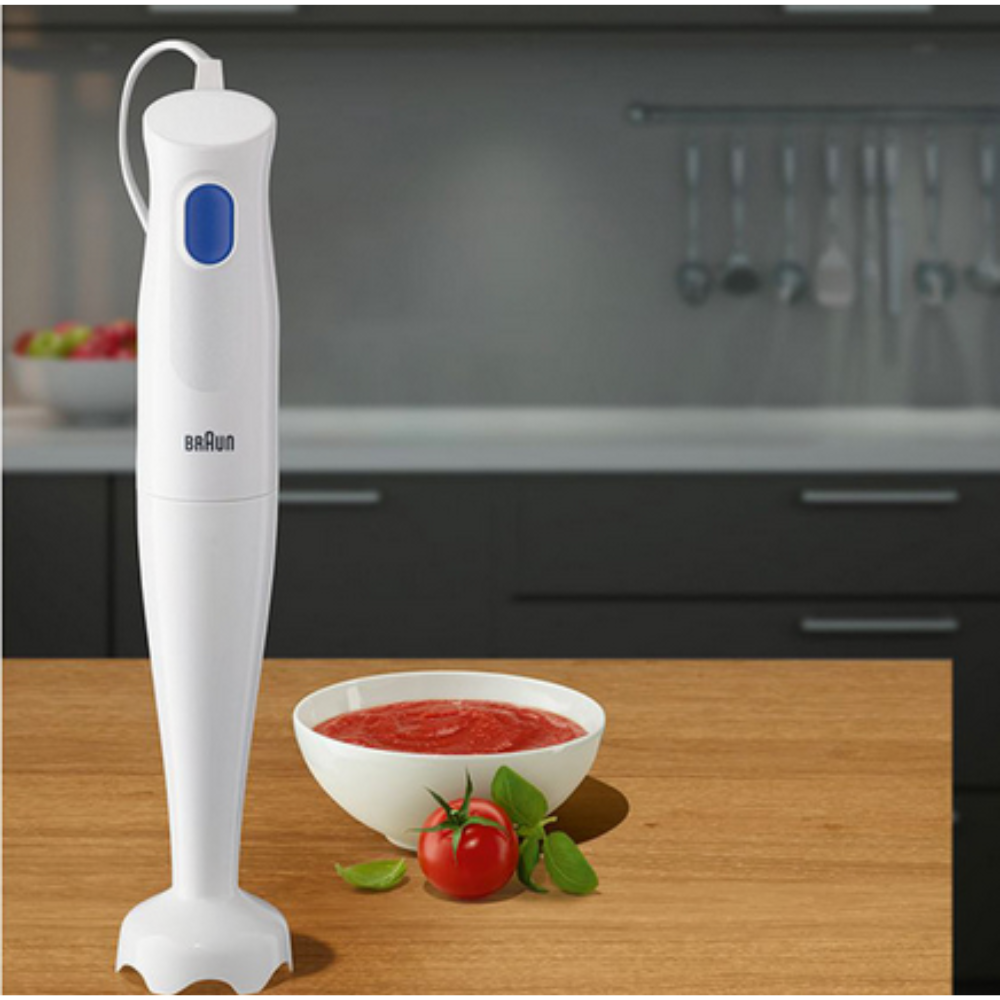 בלנדר מוט Braun MQ10.000P 450W - צבע לבן שנתיים אחריות ע"י היבואן הרשמי - יבואן רשמי