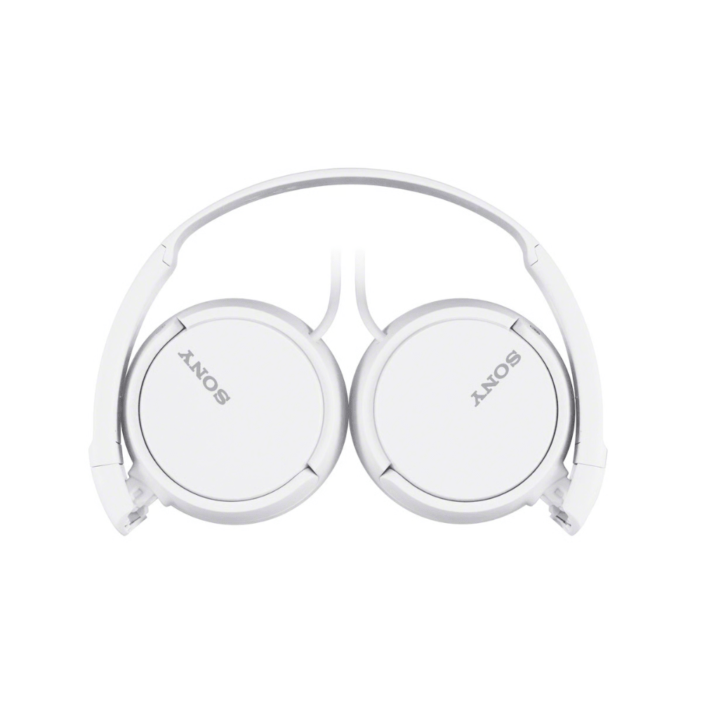 אוזניות חוטיות Sony MDR-ZX110 - צבע לבן - K.B.V