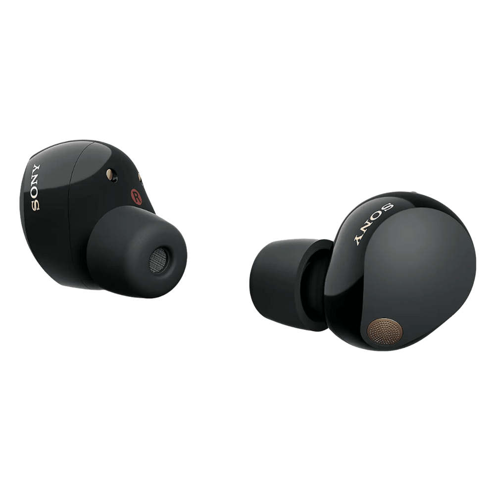 אוזניות אלחוטיות Sony WF-1000XM5 עם השתקת רעשים - צבע שחור - K.B.V