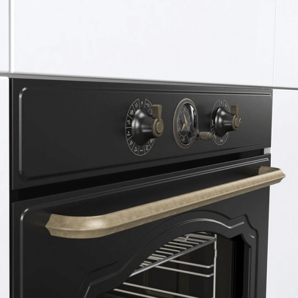 תנור אפייה בנוי 77 ליטר דגם GORENJE BOS67372CLB - צבע שחור - K.B.V