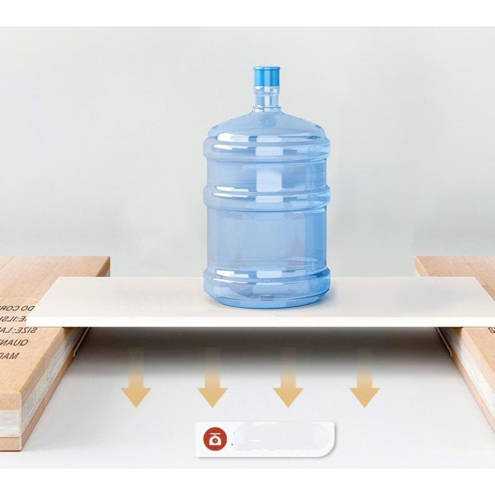 ספרייה מעוצבת מודרנית גובה 110 ס"מ דגם RSM-2103 צבע לבן מבית Rosso italy - יבואן רשמי