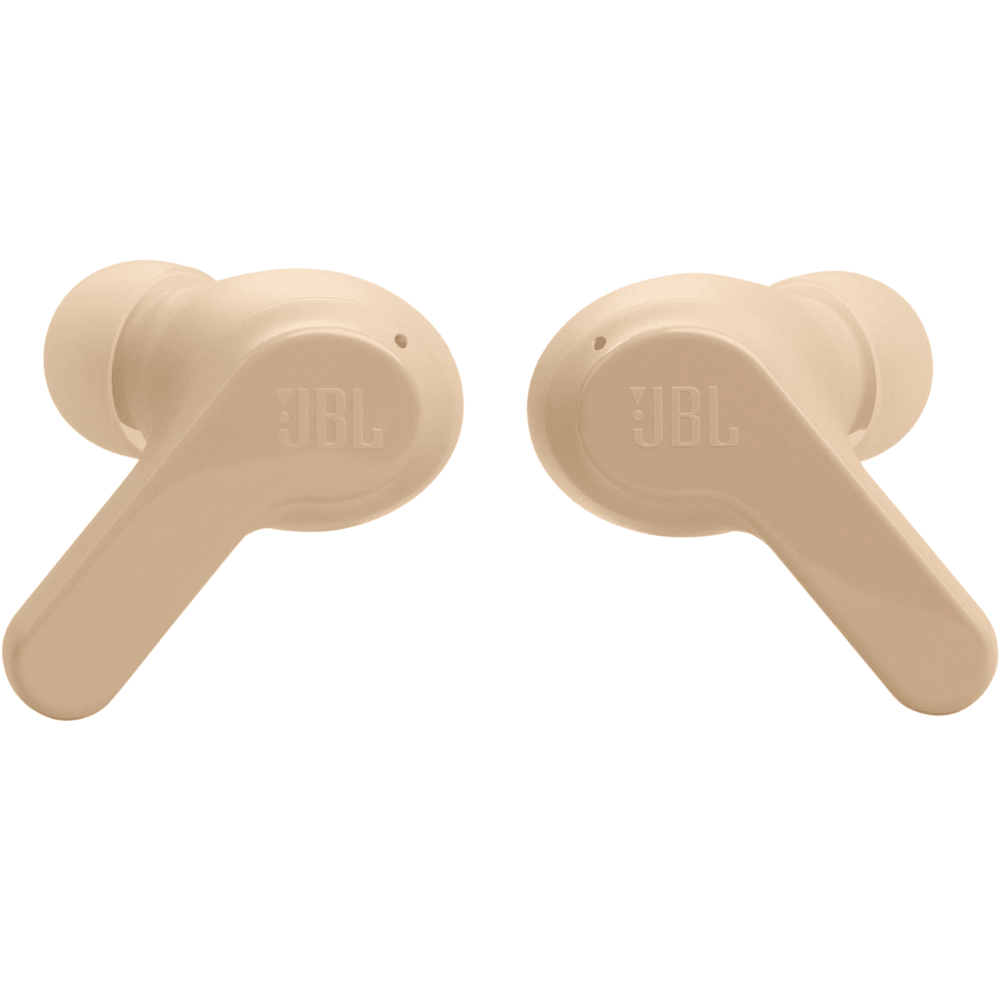 אוזניות אלחוטיות JBL Wave Beam TWS IP54 - צבע קרם - K.B.V