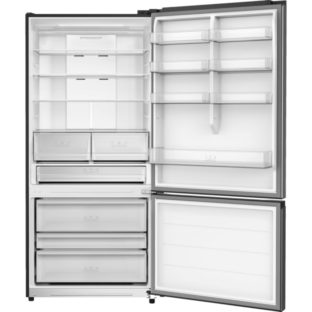 מקרר מקפיא תחתון 680 ליטר נטו Electra EL680DI - גימור נירוסטה מושחרת אחריות ע"י - יבואן הרשמי