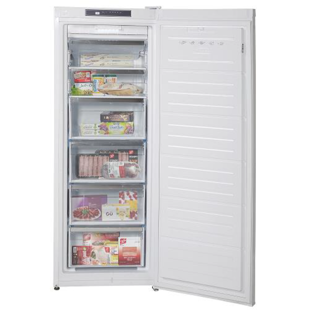 מקפיא עומד 6 מגירות 175 ליטר Fujicom FJ-FNF255WE - צבע לבן - יבואן רשמי