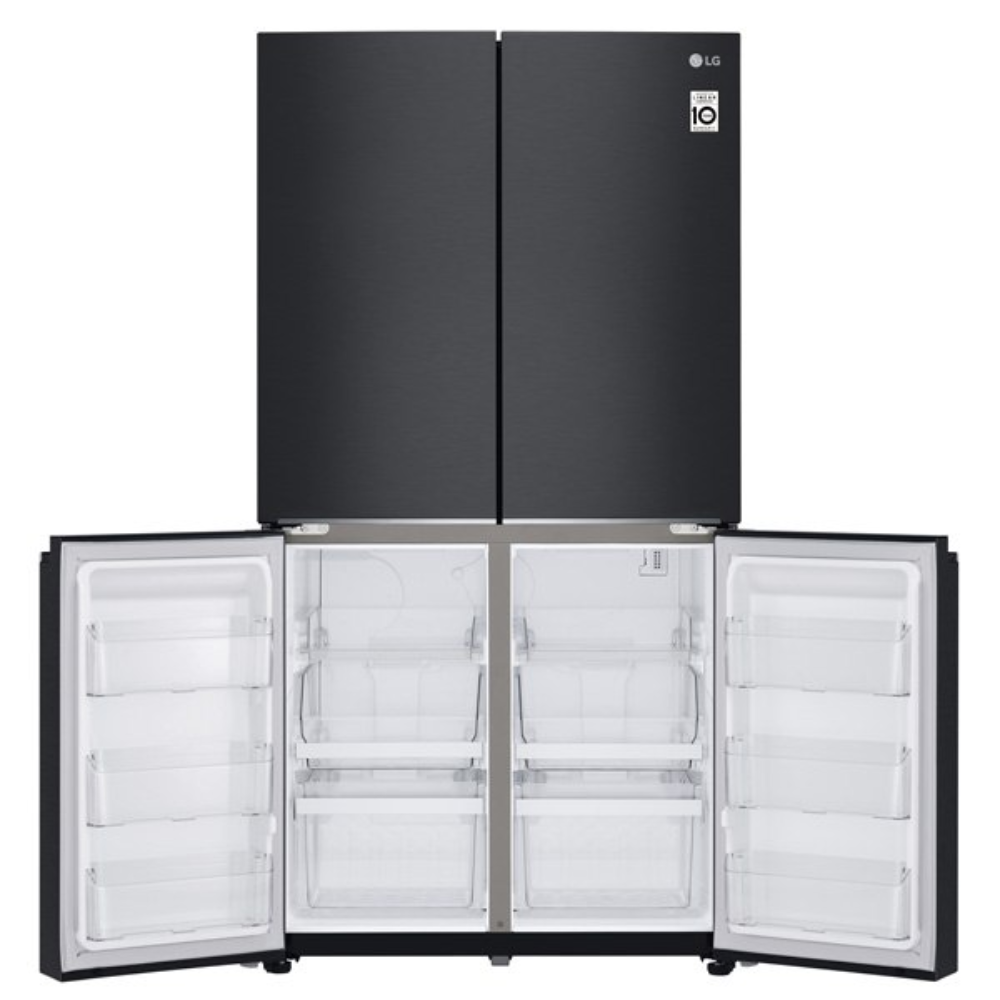 מקרר מקפיא תחתון 4 דלתות LG אל ג'י GRB718MB - יבואן רשמי