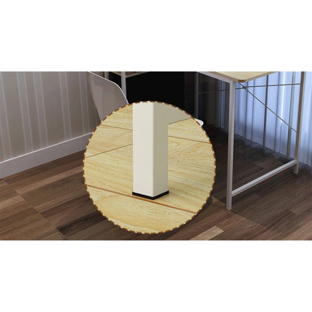 שולחן מחשב כתיבה רוחב מטר דגם Rosso Italy RSM-2031 - צבע חום - יבואן רשמי