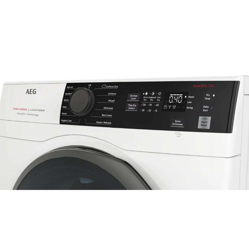 מייבש כביסה 7.5 ק"ג דגם AEG ADS754P5WBM - יבואן רשמי