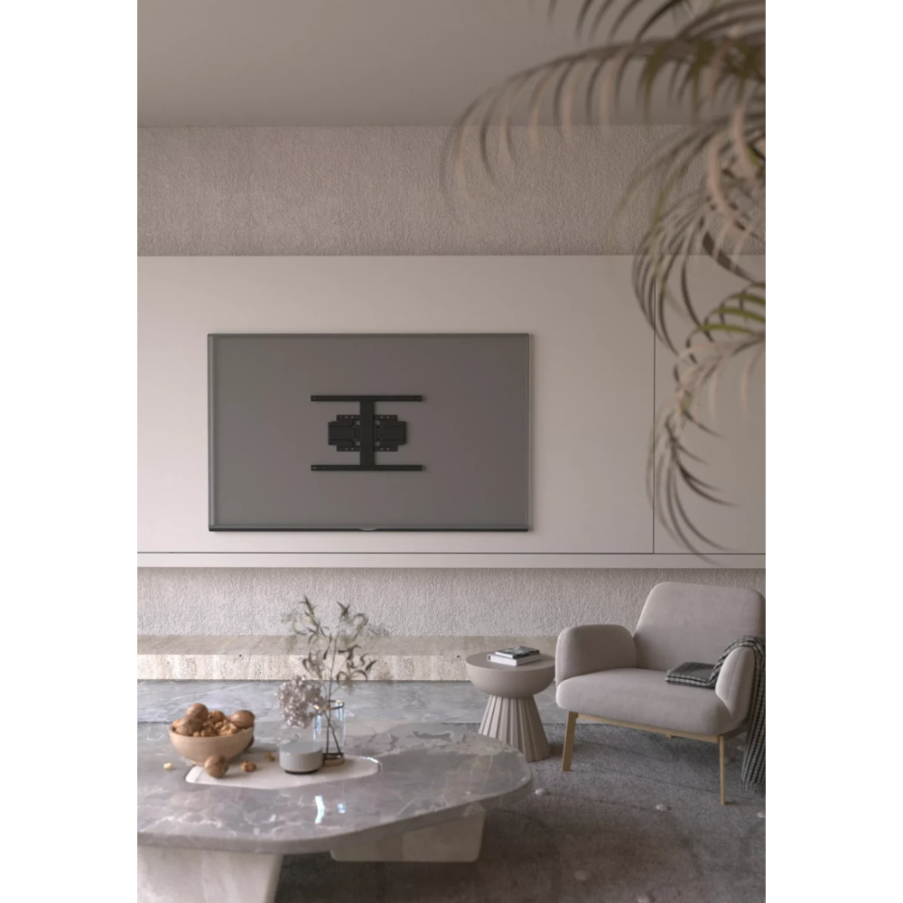 זרוע דו מפרקית דקה לגודל מסך עד 90״ Lumi Legend / Brateck LPA72-464 - יבואן רשמי