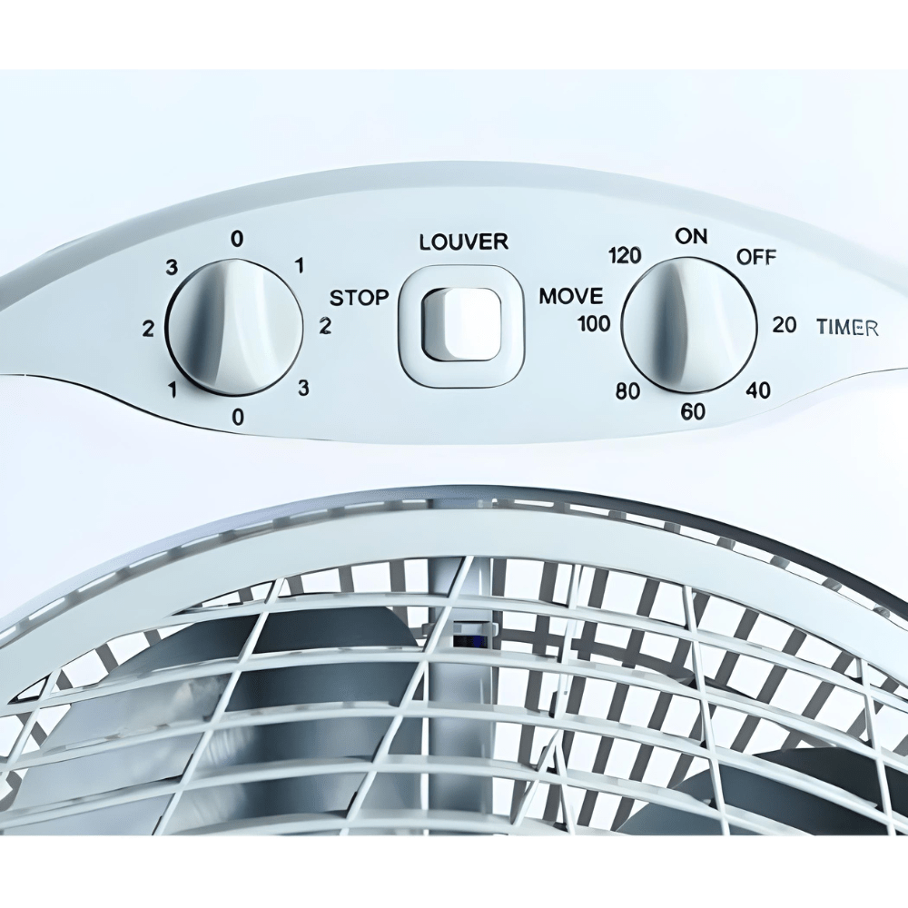 מאוורר רוטורי מעוצב לבן דגם GOLDLINE ALT-013 - K.B.V