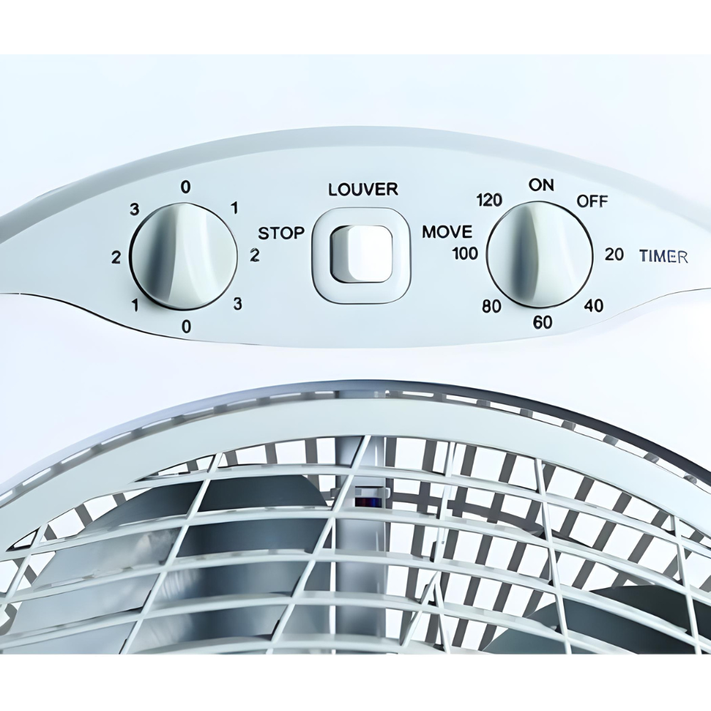 מאוורר רוטורי מעוצב לבן דגם GOLDLINE ALT-013